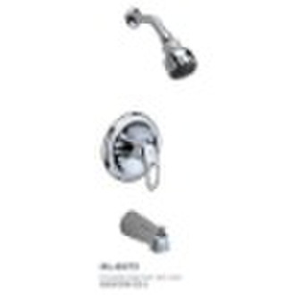 Concealed single lever bath mixer