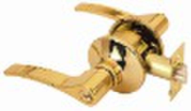 Lever handle lock
