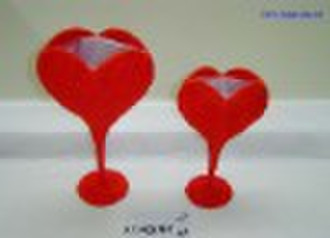 Sisal Valentine red heart