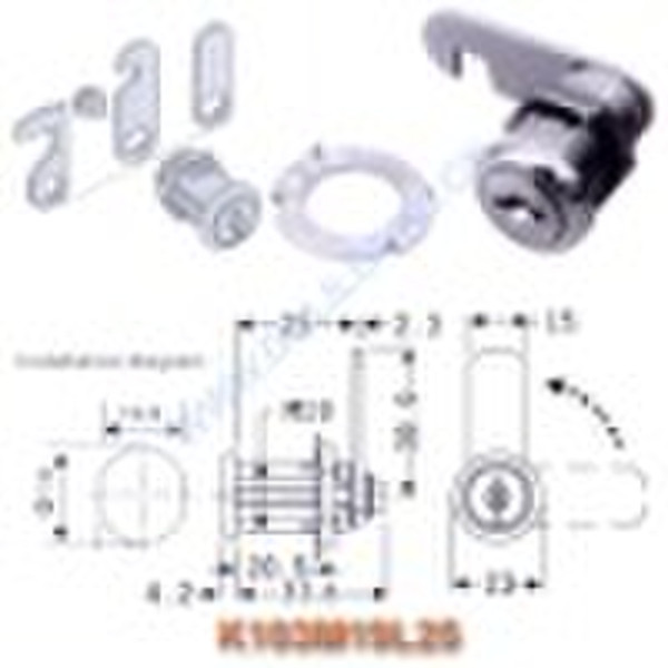 K103-25 cam lock