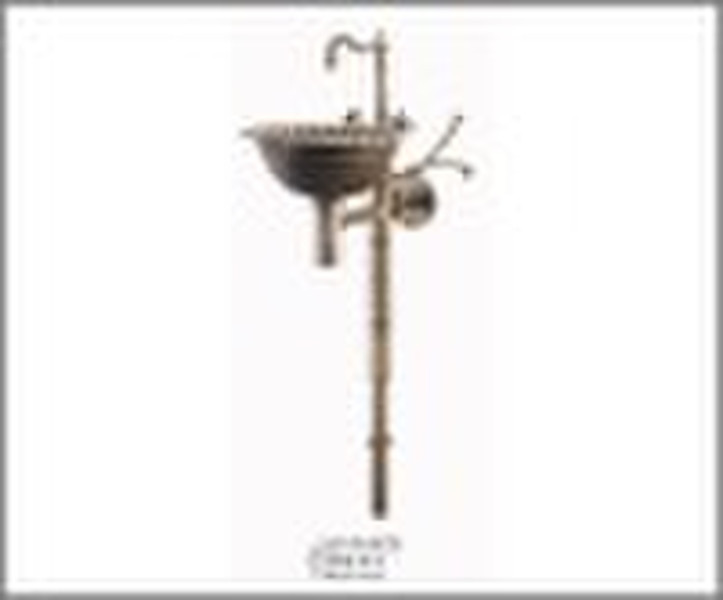 ANTIQUE BRASS BASIN MIXER LX10-0102