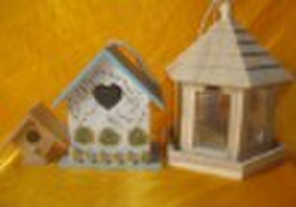 wooden  bird house