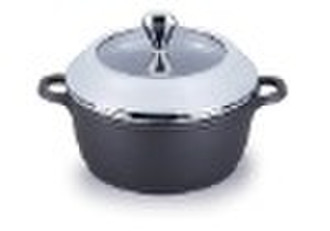 die-cast aluminum non-stick soup pot