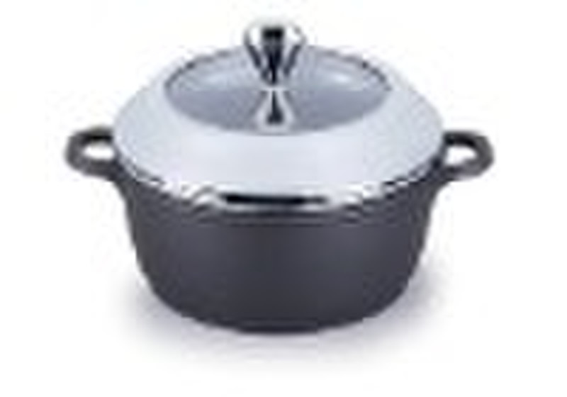 die-cast aluminum non-stick soup pot