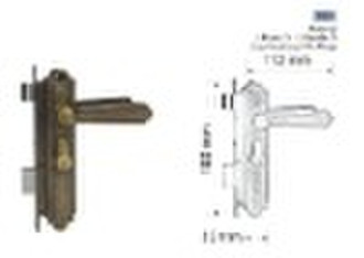 zinc door pull handle lock