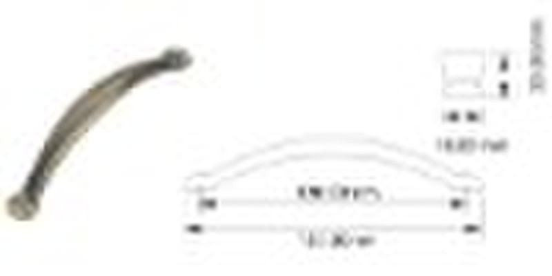 metal cabinet pull handle