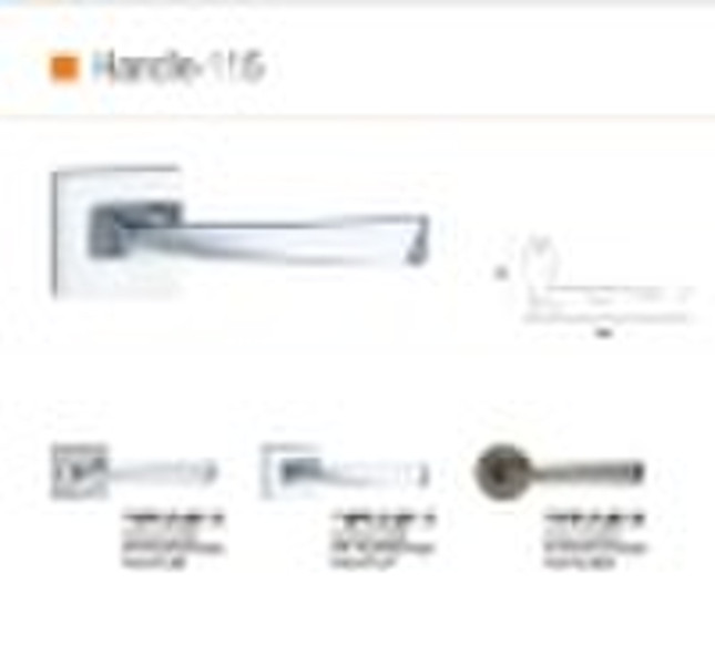 Zinc Alloy Door Lever Handle