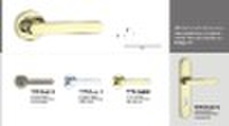 Zinc Alloy Door Lever Handle