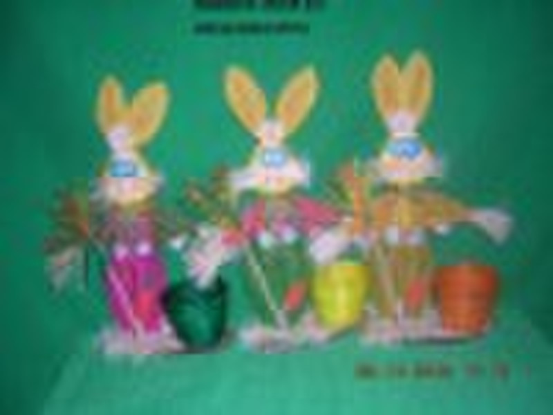 Easter rabbits for decoration