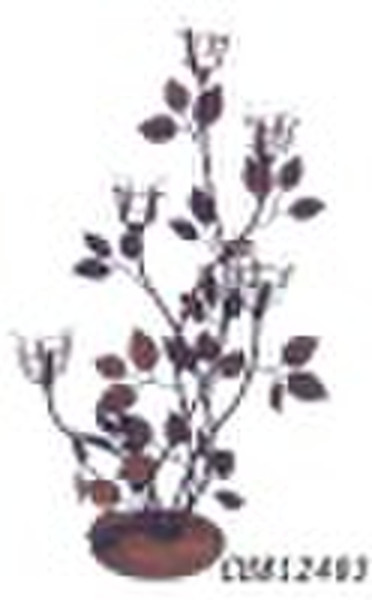 metal candle holder