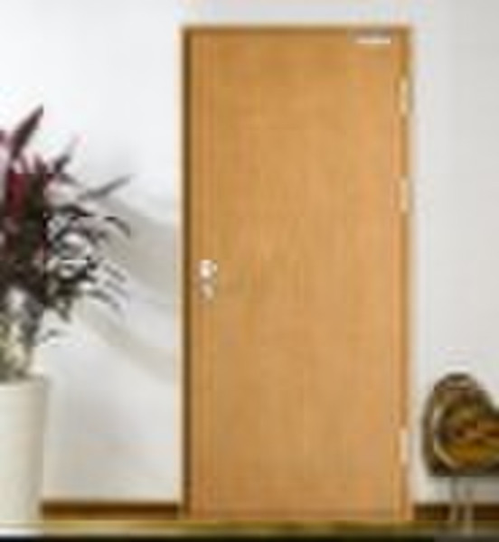 wooden fire door