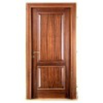 wooden veneered panel fire door