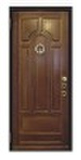 italian style steel wood armored door (WLIT-801)