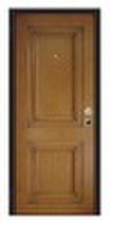 italian style steel wood armored door (WLIT-09)