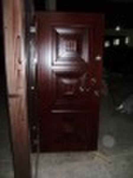 steel wooden armored door(HK0127)