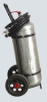 stainless steel trolley fire extinguisher