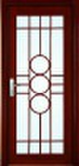 black  Sapeli wood door (AJM-k054)