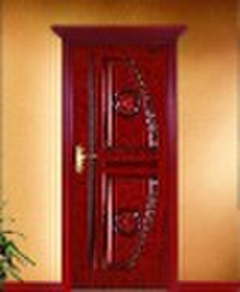 Interior wooden door