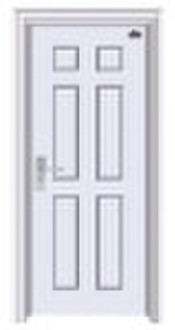 white steel security door (powder coated)