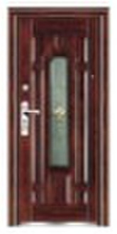 Steel Door with Glass--(LW-S421) ---Hot Selling