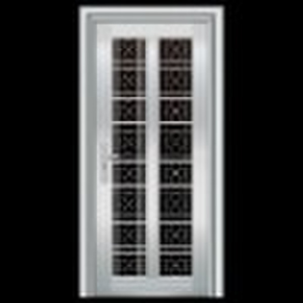 stainless steel door