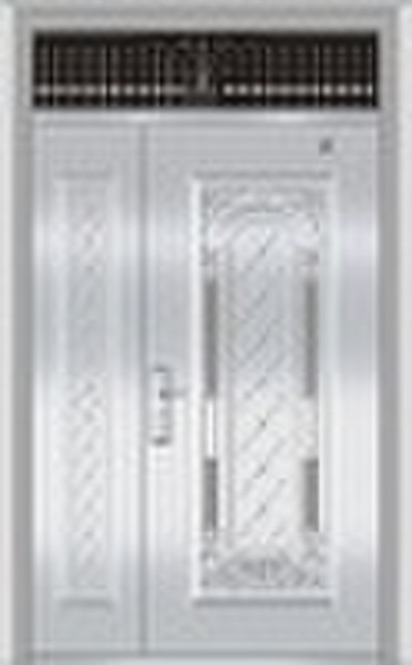 stainless entrance door