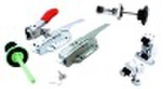 Cold storage room handle lock