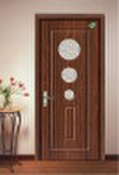 PVC glass door