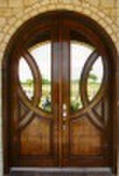 Villa Wood Door with glass