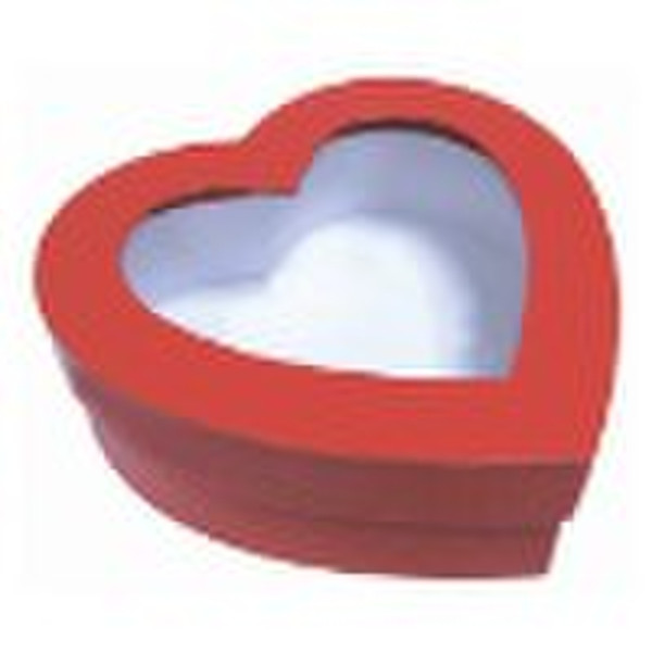 Heart shape paper box for gift packing