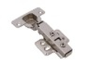 F-style self-discharging hydraulic furniture hinge