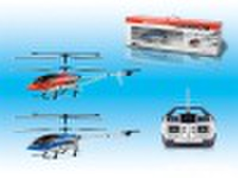 3 ch metal helicopter with gyro and charger