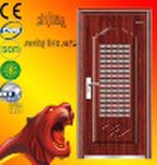 Single security steel door(SONCUP,ISO2008.CE,SGS,E