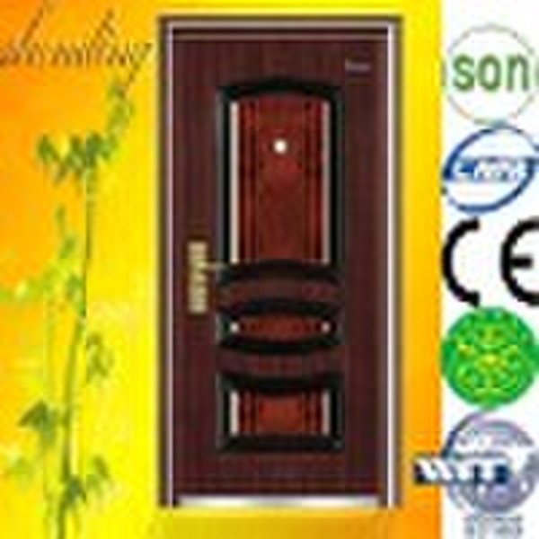 Cheap security metal door(ISO2008.CE,SGS,EC,5S)