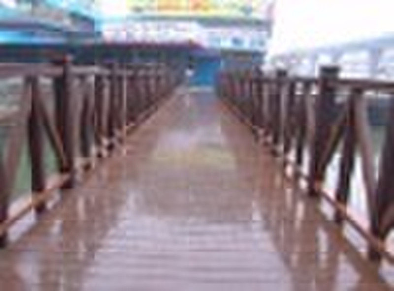 WPC outdoor bridge flooring01 (wood plastic compos