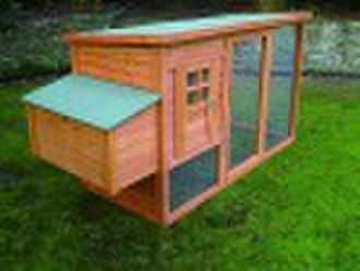 wooden chicken coop