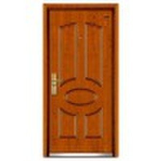 steel wooden door