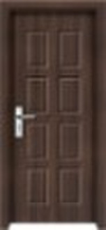 PVC wooden door for bedroom  TL-223