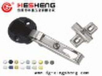 one way key hole mini glass door hinge HP1