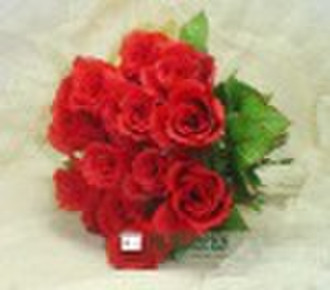 wedding flowers rose bouquets-pretty rose-red