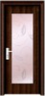 Economic Steel Wooden Door( LYG-023)