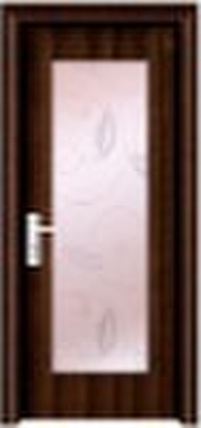 Economic Steel Wooden Door( LYG-023)