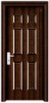 Security Steel Wood Door (LYG-017)