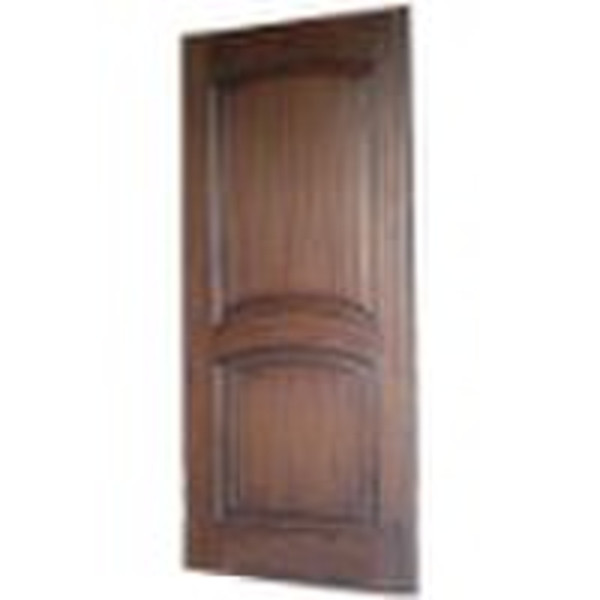 two panel oak veneer door