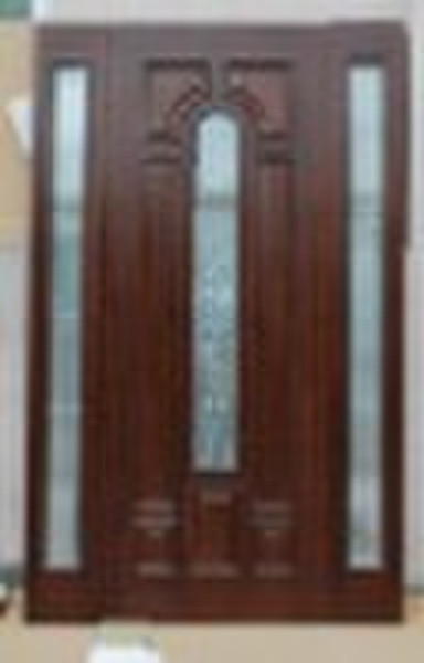 mahogany exterior door