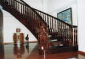 Лестница твердой древесины (Изогнутые Лестницы)