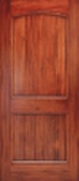 raised molding 2 panel mahogany door