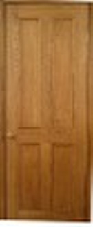 Simple interior  wooden door