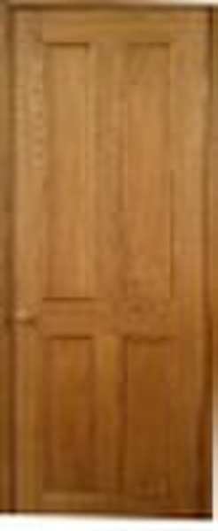 Simple interior  wooden door