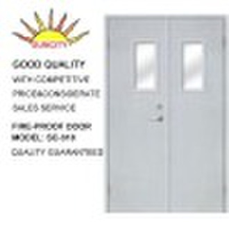 Fire-proof steel door SC-310 with U/L certificate